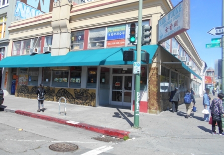 Prime corner restaurant for sale in Oakland Chinatown