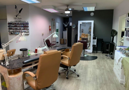 Nail Spa + Massage shop for sale in upscale Montclair
