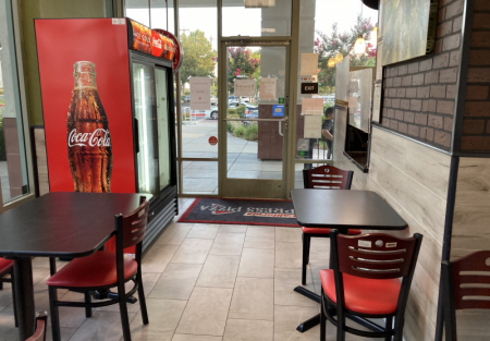 Absentee run Pizza restaurant for sale in Sacramento shopping center 