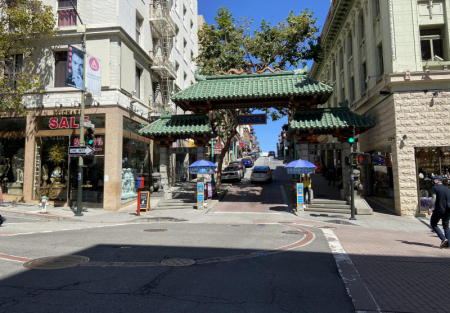 Asian Gift and Souvenirs shop for sale near Dragon Gate SF Chinatown 