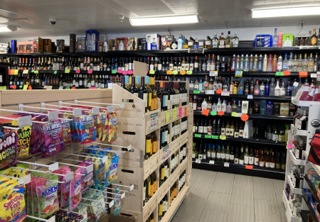 High volume Liquor store for sale in Daly city shopping center