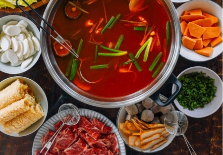 High Volume Asian hot pot restaurant for sale in Milpitas plaza