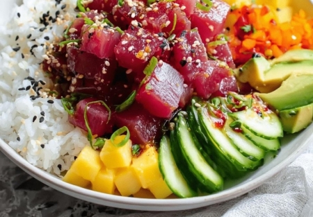 Family owned poke shop for sale in Roseville shopping plaza