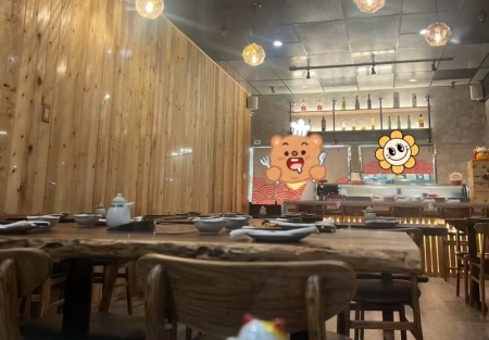 Turnkey Japanese Restaurant with Type 1 Hood and Walk-In Cooler in San